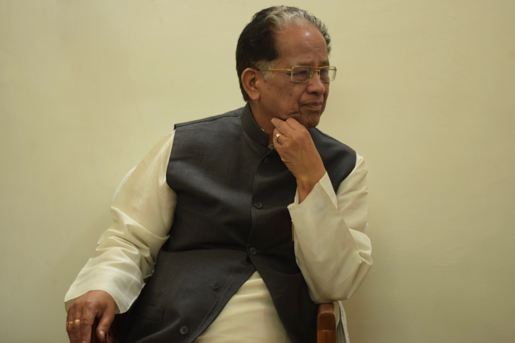 Tarun Gogoi, chief minister of Assam. Credit: Akhil Kumar