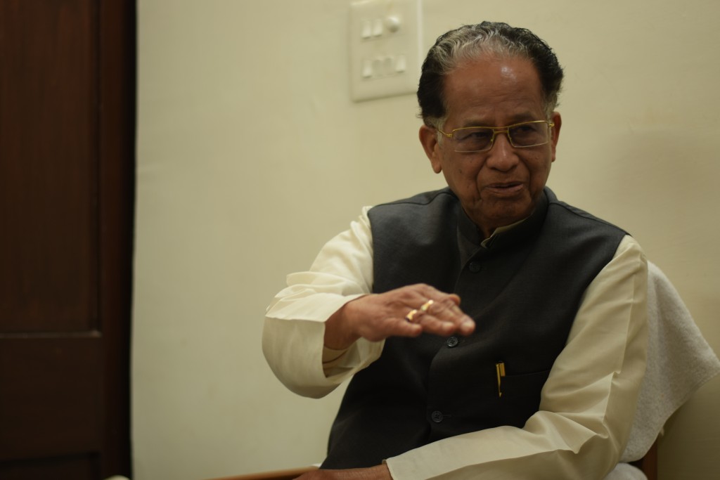 Tarun Gogoi, chief minister of Assam. Credit: Akhil Kumar