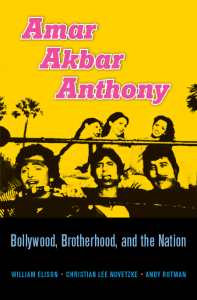 The cover of the book on Amar Akbar Anthony