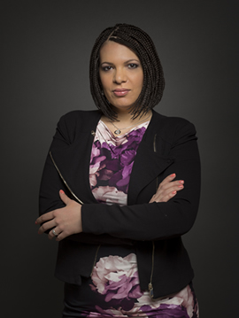 Rita Izsak-Ndiaye, the UN special rapporteur for minorities. © Miklós Déri