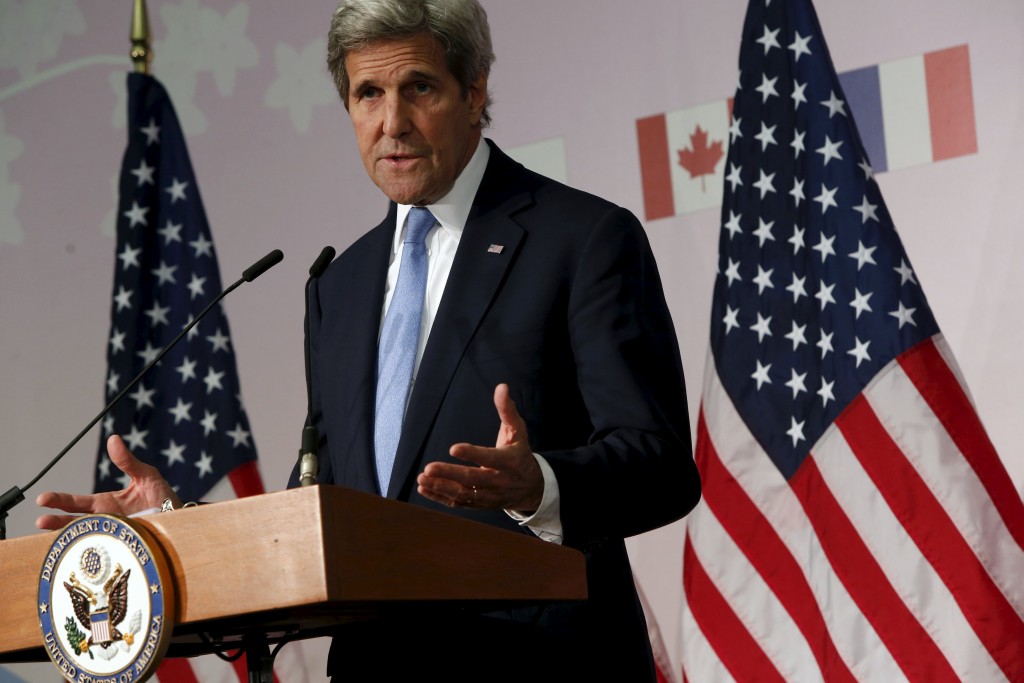 U.S. Secretary of State John Kerry. Credit: REUTERS/Jonathan Ernst