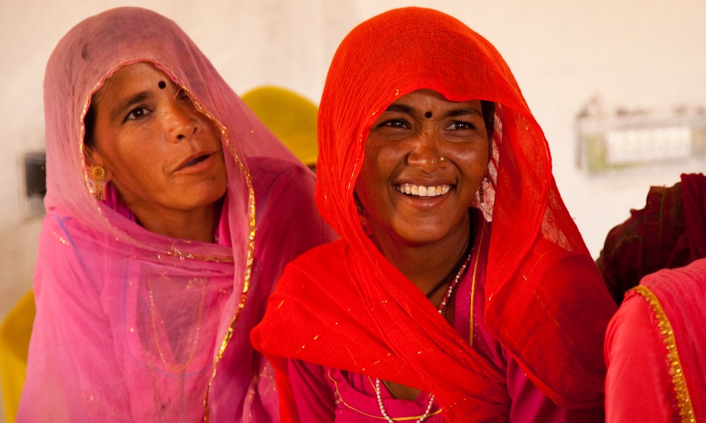 Women attending the special Gram Sabha. Kabza Gram Panchayat, District Dungarpur, Rajasthan. Credit: UN Women/Gaganjit Singh, Flickr CC BY-NC-ND 2.0.
