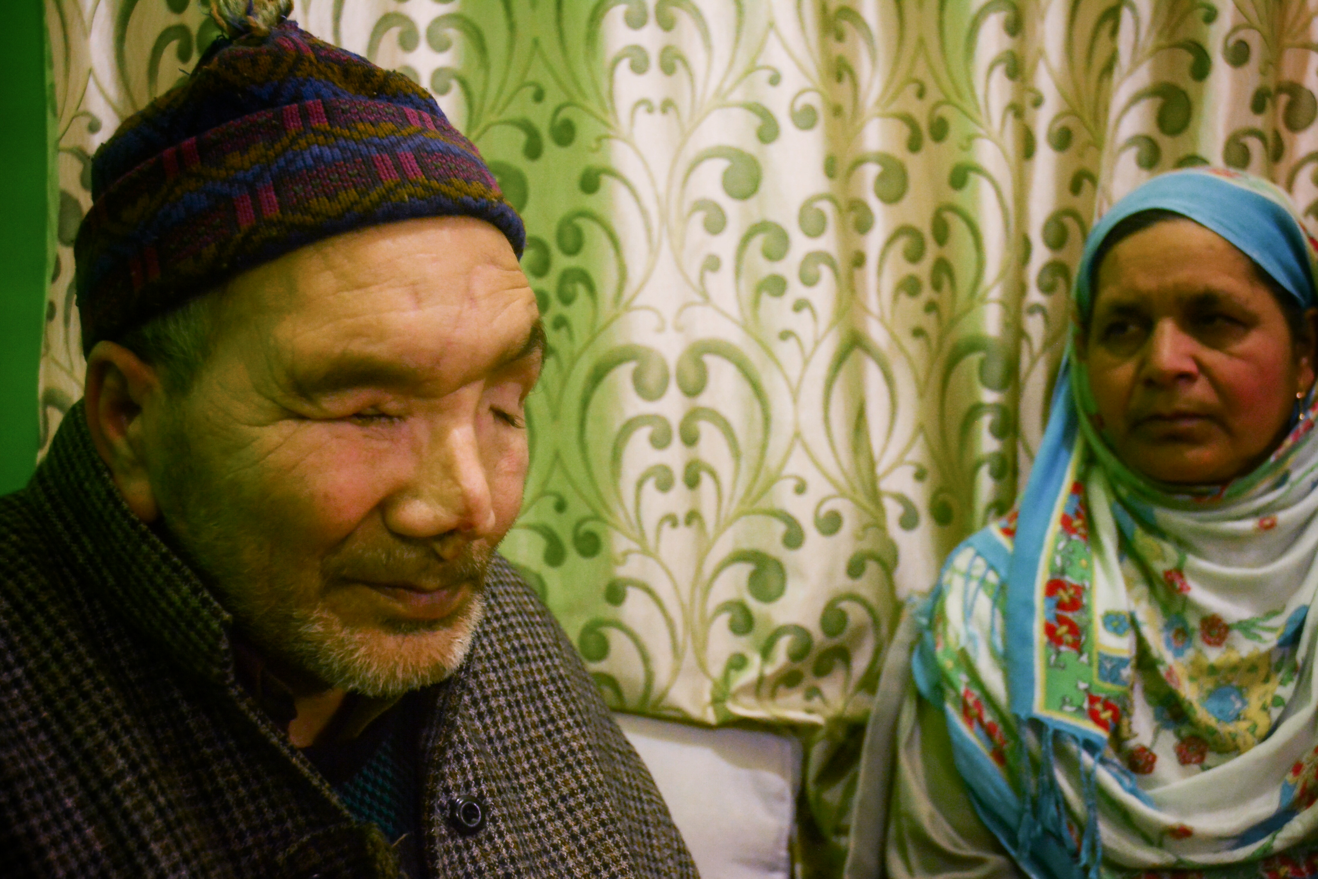 Ghulam Nabi Bhat in his house. Credit: Shams Ul Haq Qari