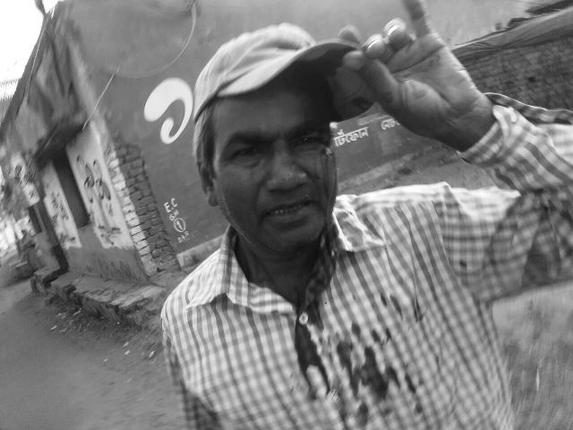 The polling agent who was assaulted. Credit: By special arrangement