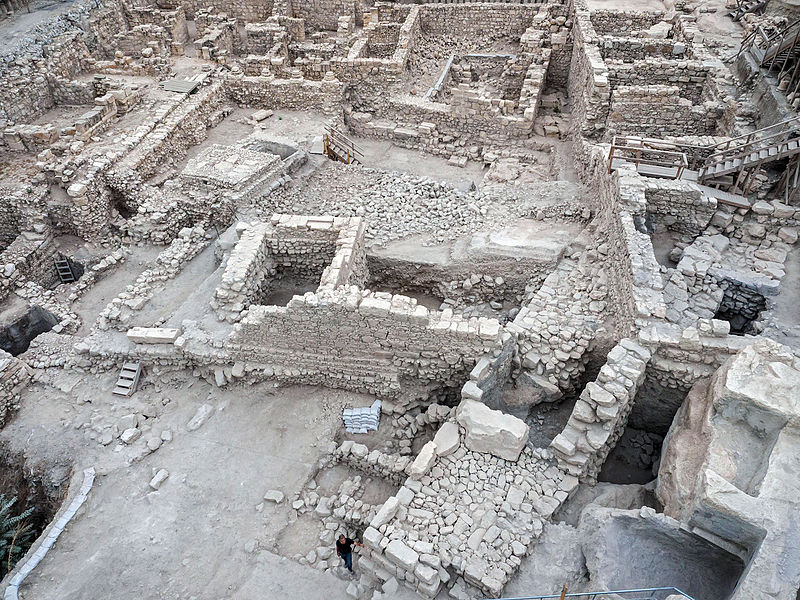 The remains of the Acra, an ancient Greek citadel unearthed in the centre of old Jerusalem. Credit: Wikimedia/ Israel Antiquities Authority