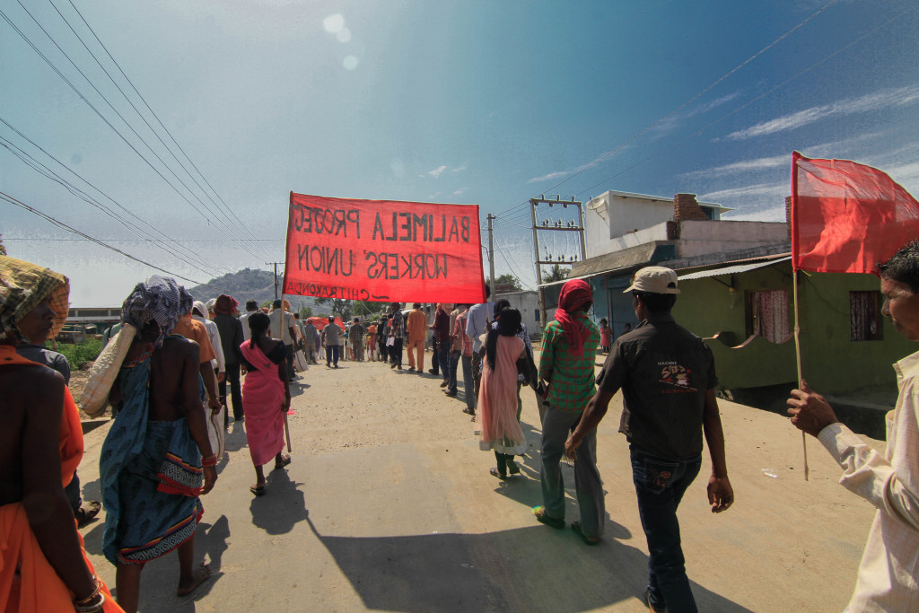 The Malkangiri Zilla Adivasi Sangh is an independent adivasi body. On May 1, it marched with blue collar workers of the decades-old Balimela Hydroelectric Project. 
