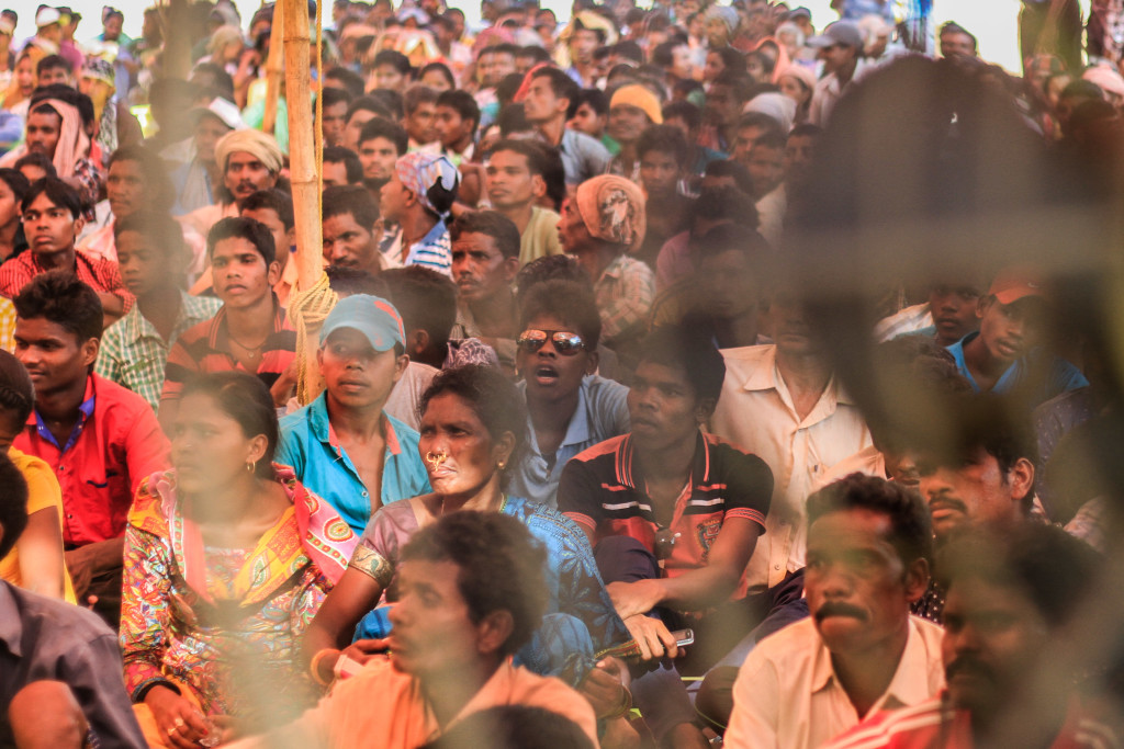 Most of the young boys who attended the event did not stay to listen to the speakers, saying that they came for the 