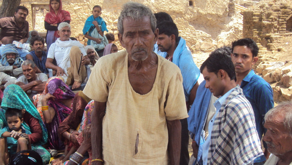 A group in Mahoba. Credit: Bharat Dogra