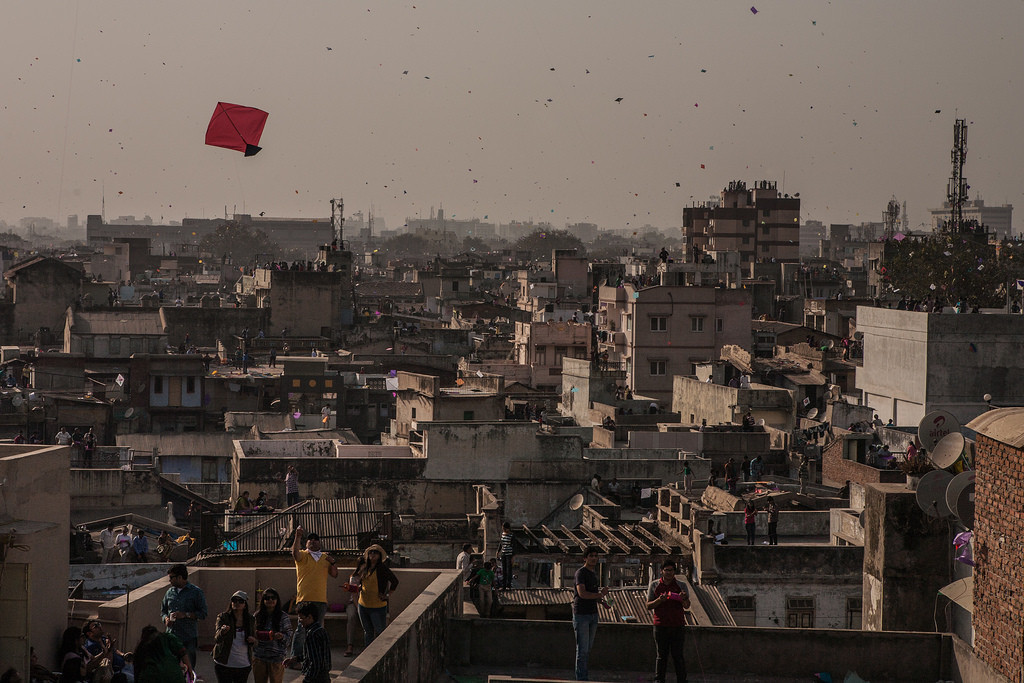Ahmedabad rooftops. Credit: Flickr