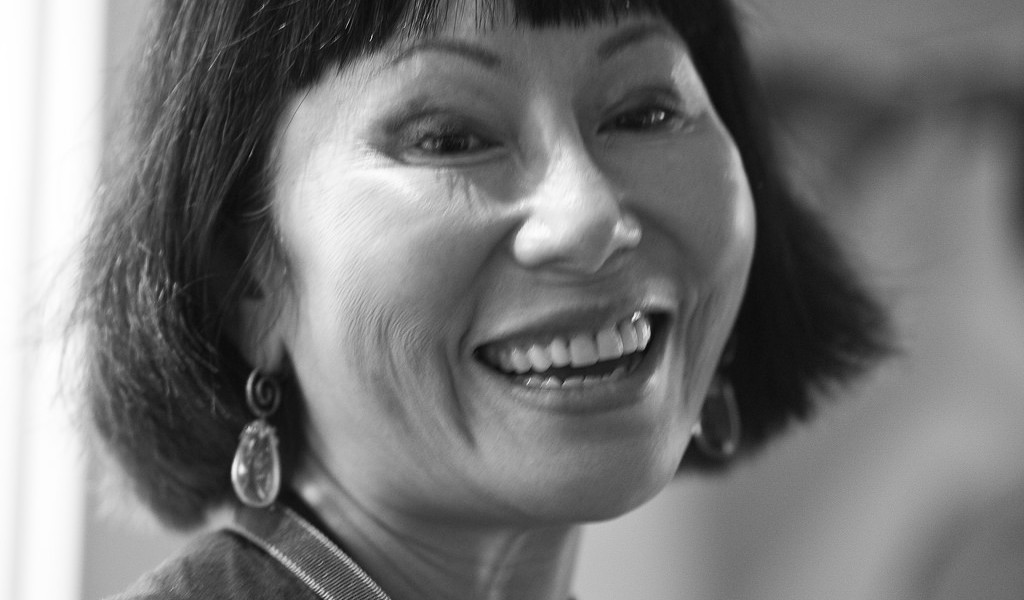 Amy Tan, author of The Joy Luck Club, one of the signees of the petition against Donald Trump's presidency. Credit: Flickr