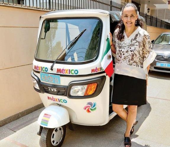 Melba Pria, ambassador of Mexico to India. Credit: Embassy of Mexico