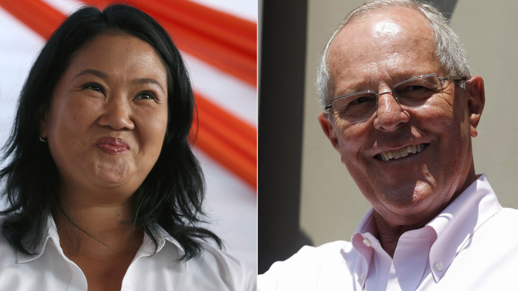 Keiko Fujimori and PPK. Credit: Reuters