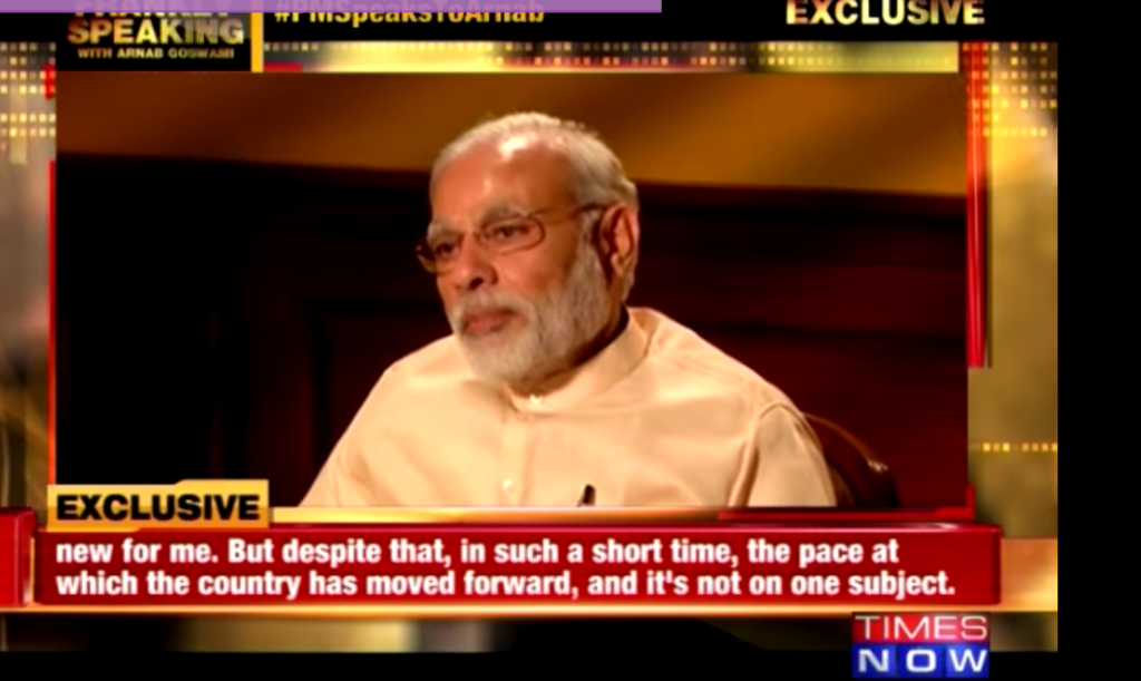 modi interview