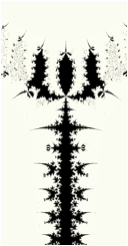 The ‘Trishul’ fractal created by Mamta Rani. Credit: Author provided