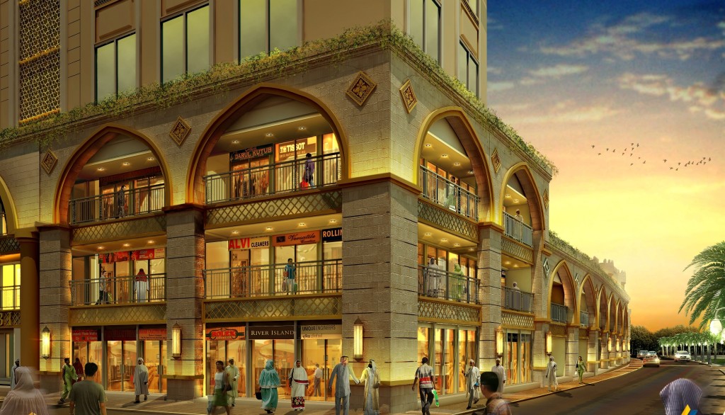 The buildings of Bhendi Bazaar will have shopping areas on the first few floors.