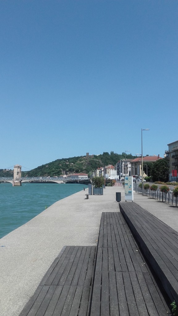 A view of Vienne, snapped bu Hicheur during an outing from his parents house in France