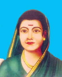 A portrait of Savitribai Phule. Credit: Wikimedia Commons