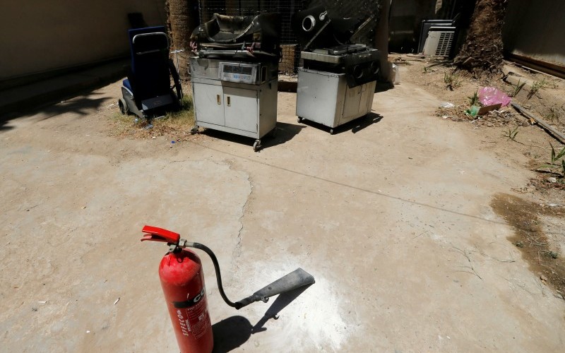 thirteen babies died in baghdad maternity ward fire