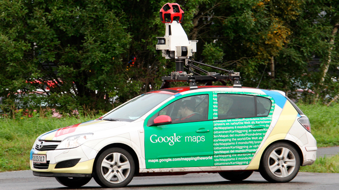 A Google Street View Car. Credit: Reuters/Fabrizio Bensch