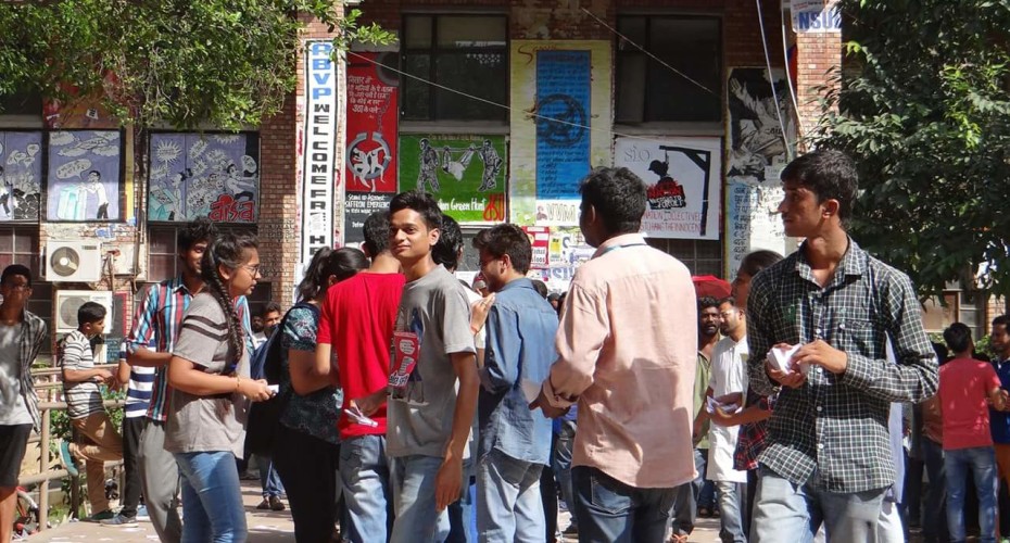 JNUSU elections Credit: Rajesh Mishradyfi/Facebook