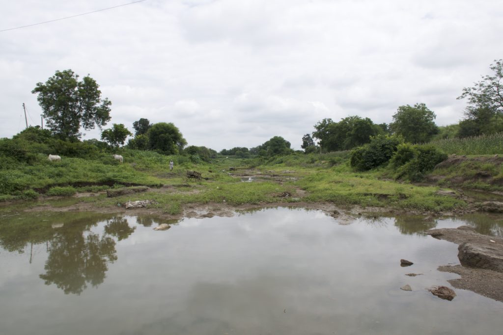 The site at the Kailna river where Wellesley’s army crossed and where the orderly lost his head to a cannon ball. Credit: Aditya Ramanathan