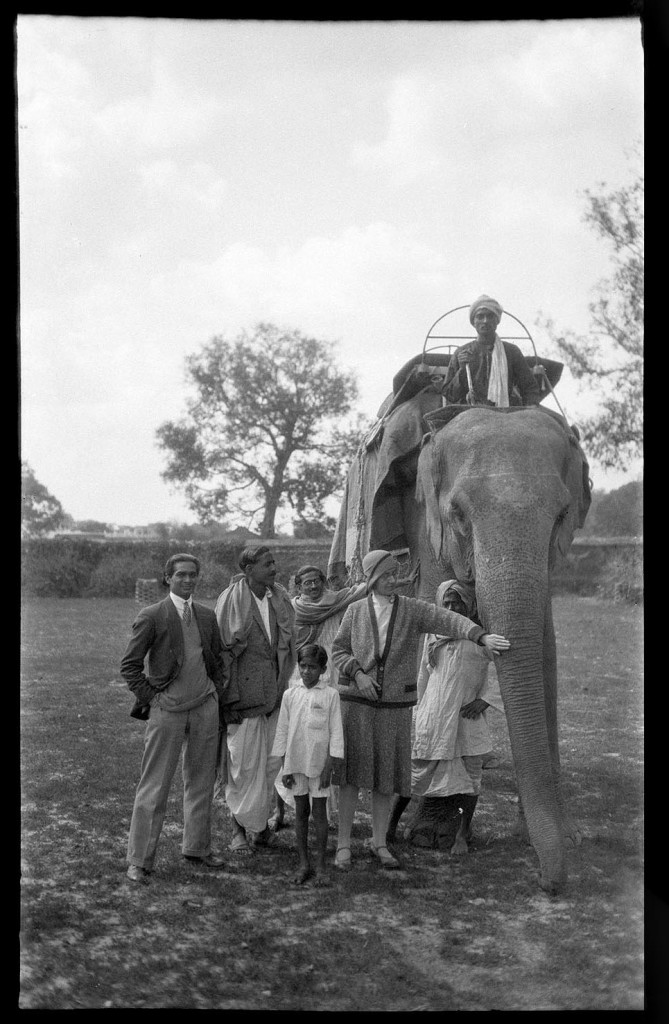 Uday Shankar, Ravi Shankar and Alice Boner