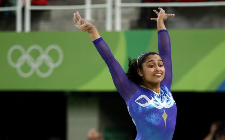 2016 Rio Olympics - Artistic Gymnastics - Final - Women's Vault Final - Rio Olympic Arena - Rio de Janeiro, Brazil - 14/08/2016. Dipa Karmakar of India competes. Credit: Reuters/Marko Djurica
