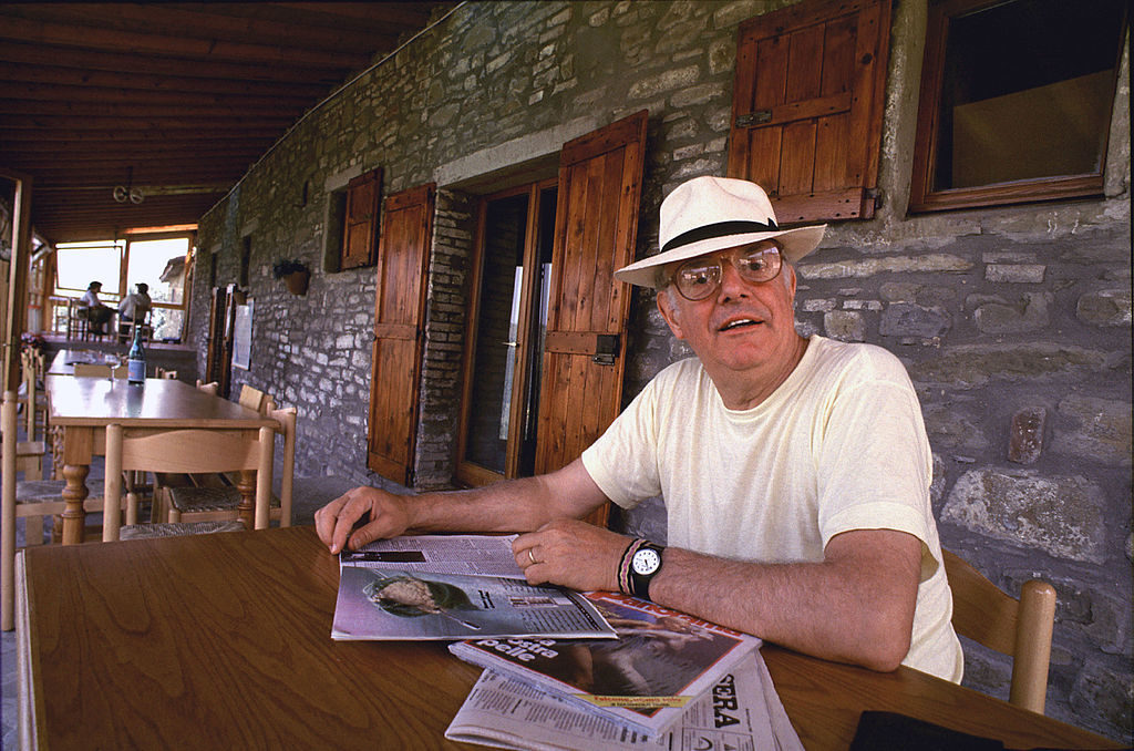 Dario Fo in Gubbio, 1988. Credit: Wikimedia Commons