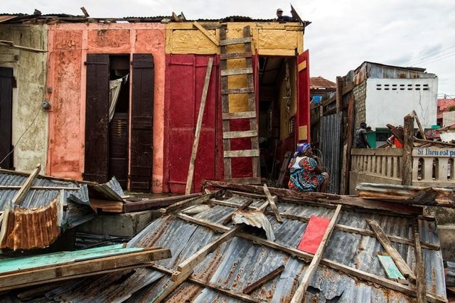 Clean up from Hurricane Matthew continues in Jeremie, Haiti, October 6, 2016.Credit: Logan Abassi, courtesy of UN/MINUSTAH/Handout via Reuters