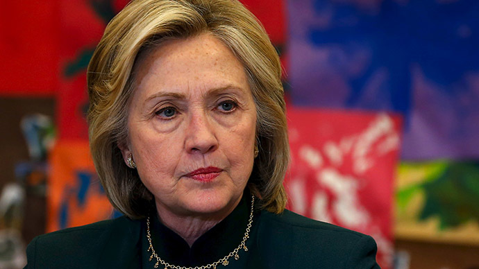 US presidential candidate Hillary Clinton. Credit: Reuters/Jim Young