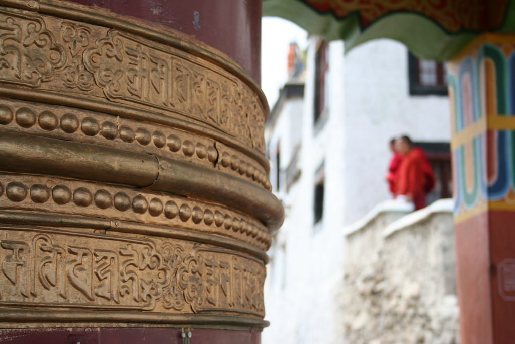 The Thiksey monastry in Ladakh. Credit: Michael Day/Flickr CC BY 2.0