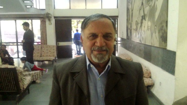 RTI activist and former Information Commissioner Shailesh Gandhi. Credit: Gaurav Vivek Bhatnagar