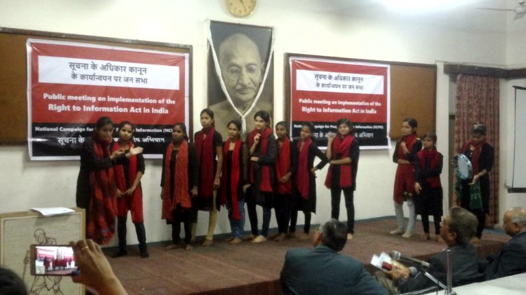 The public hearing at the Gandhi. Credit: Gaurav Vivek Bhatnagar