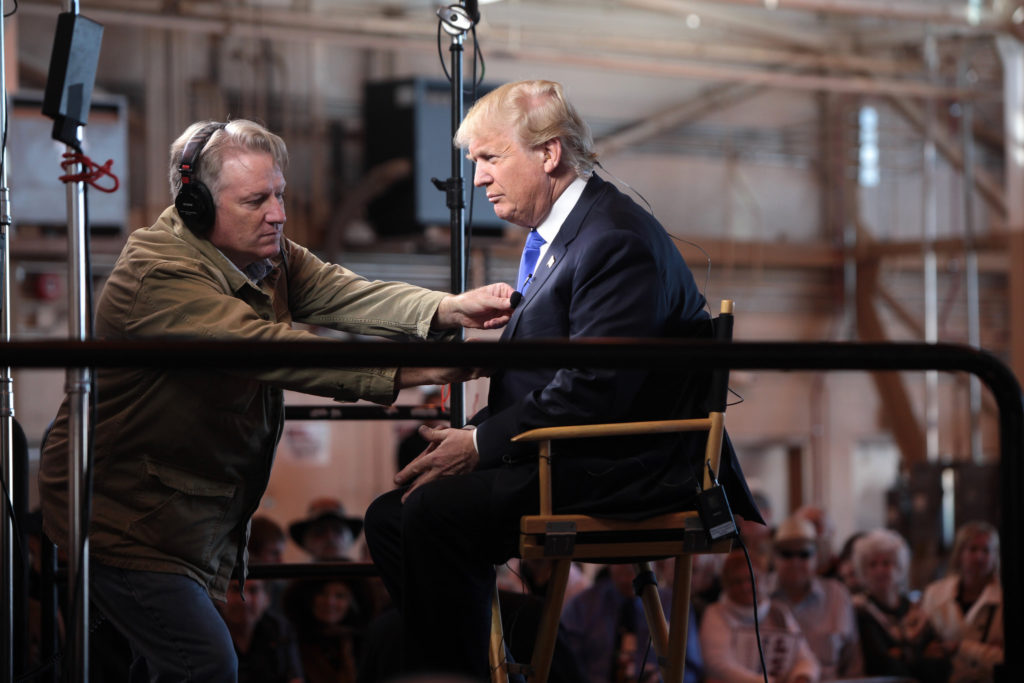 File photo of President-elect Donald Trump speaking to the media at a hangar at Mesa Gateway Airport in Mesa, Arizona. Credit: Gage Skidmore/Flickr CC BY-SA 2.0