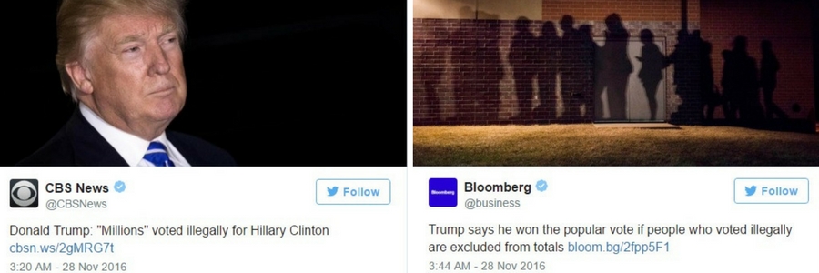 How do you report on something that isn't true?