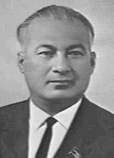 Sharaf Rashidov, first party secretary of the Uzbek SSR, 1959 to 1983.