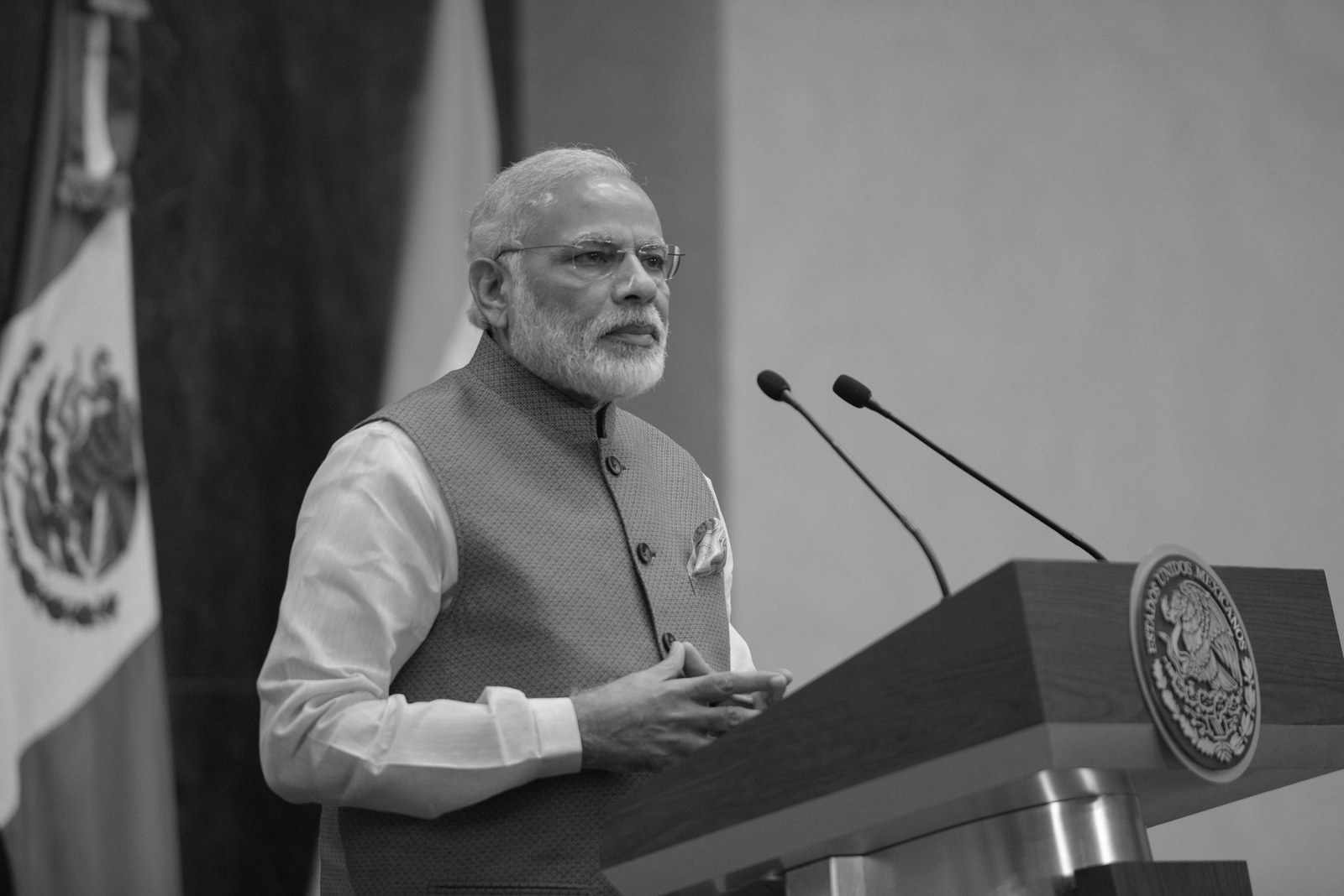 Prime Minister Narendra Modi, who flagged off the IMPRINT Initiative in November 2015. Image from June 2016. Credit: presidenciamx/Flickr, CC BY 2.0