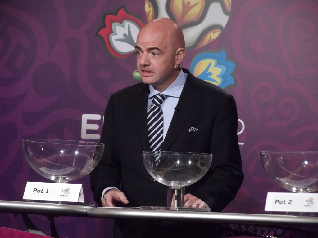 FIFA President Gianni Infantino. Credit: drabikpany/Flickr, CC BY 2.0