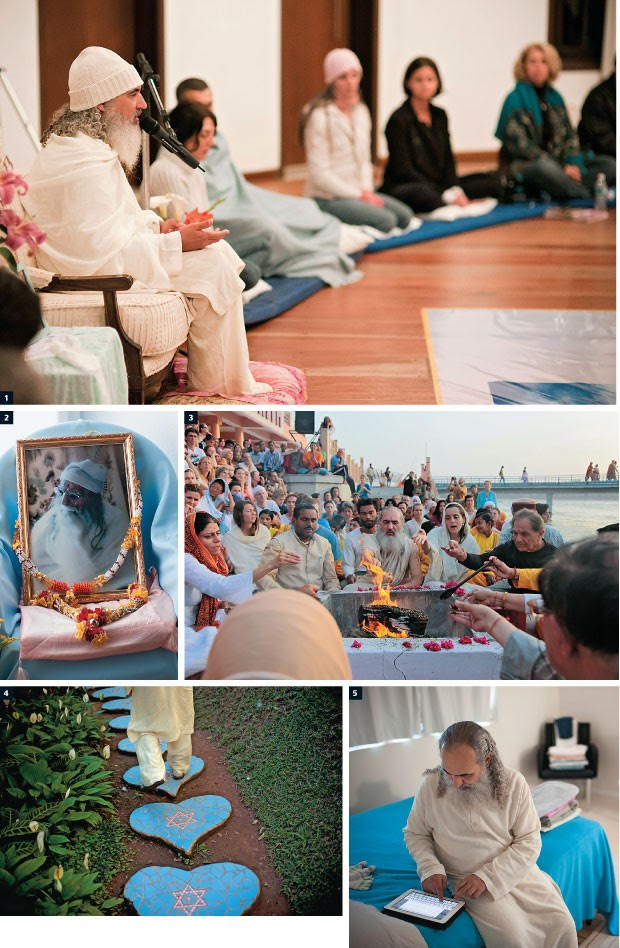 Prem Baba has built a veritable empire of Indian spiritualism. Credit: R. Vishwanathan.