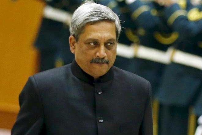 Defence minister Manohar Parrikar. Credit: Reuters