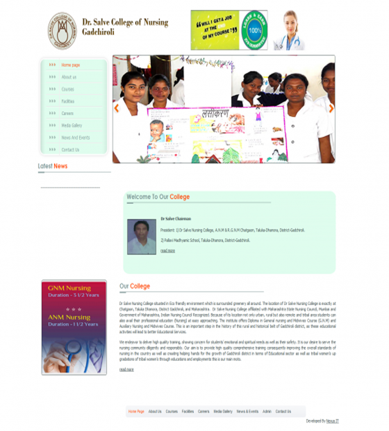Dr. Salve Nursing College – Hacked by HaxorsteinBD