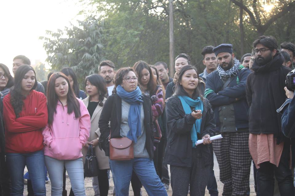 Photo courtesy: Support for complainant via Facebook/The Ladies Finger