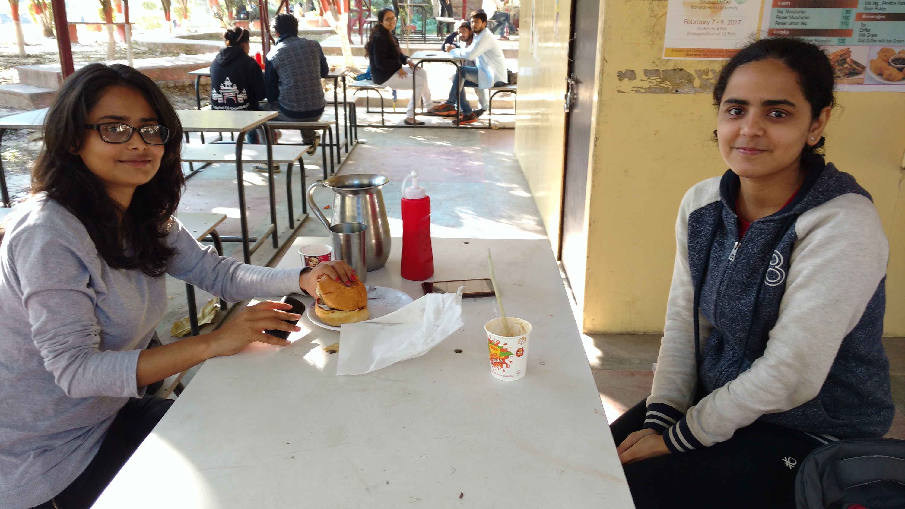 Shivanshi Shukla (L) and Raksha Jha (R)