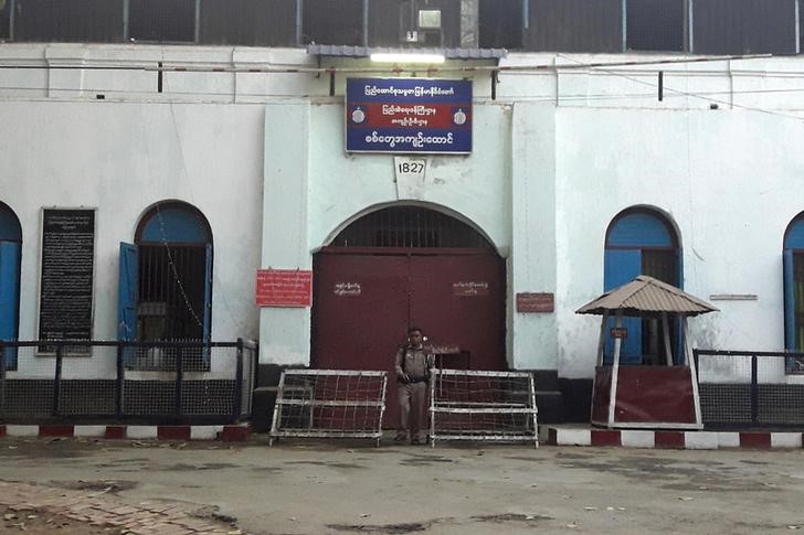 A view outside the prison in Sittwe in the state of Rakhine, Myanmar March 2, 2017. Credit: Reuters/Wa Lone