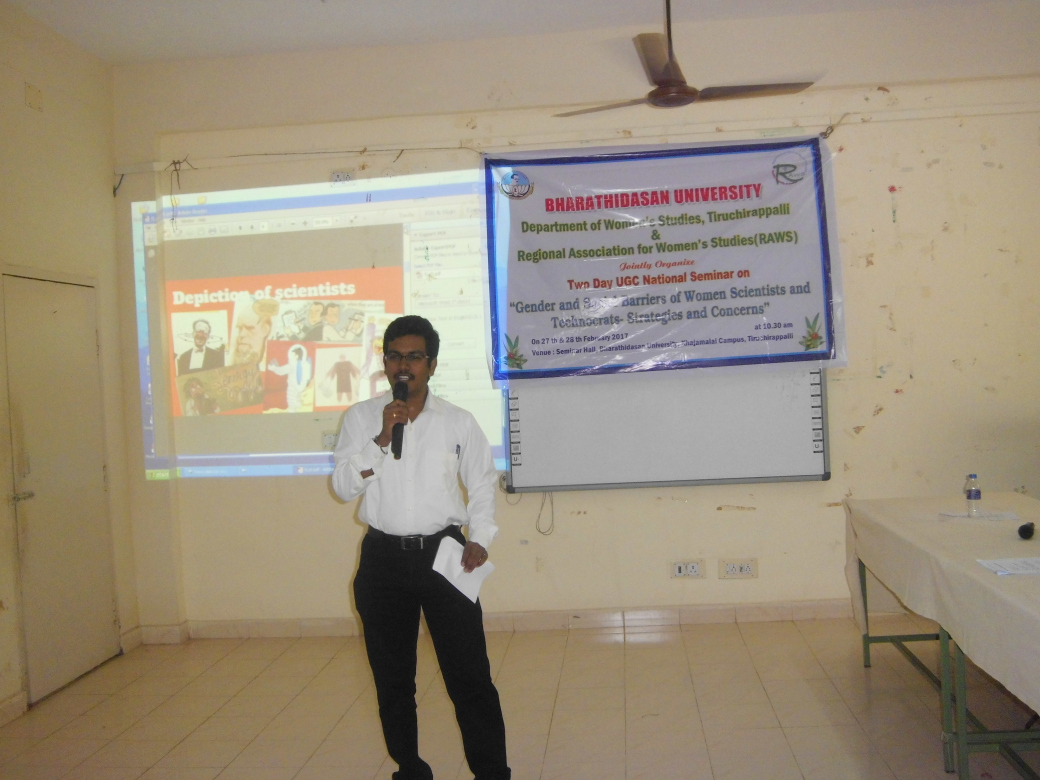 Representing The Life of Science at the conference. Credit: The Life of Science