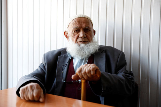 Ali Mutlu, uncle of Turkish President Tayyip Erdogan, talks during an interview with Reuters in Guneysu, a small town in province of Rize on the Black Sea coast, Turkey, April 4, 2017. Picture taken April 4, 2017. Credit: Reuters/Umit Bektas