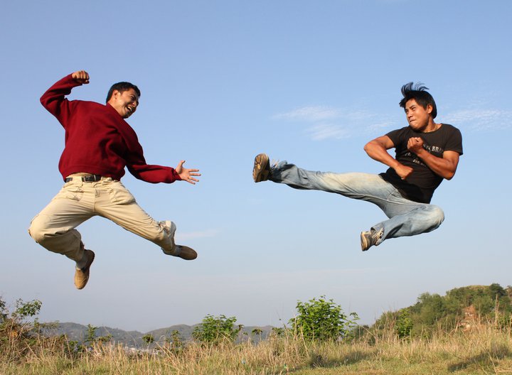 A still from Local Kung Fu