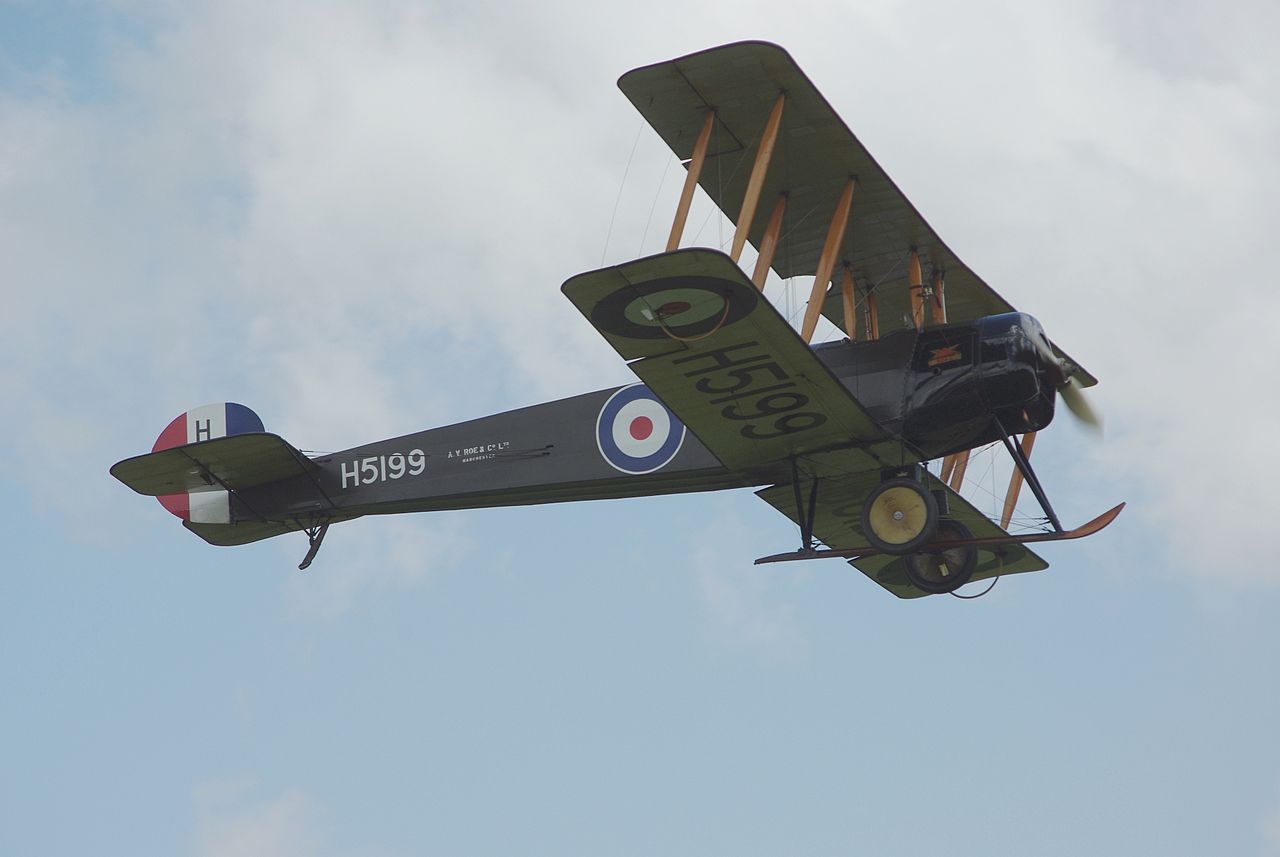 An Avro 504. Credit: TSRL/Wikimedia Commons, CC BY-SA 3.0