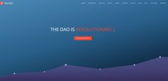 The DAO’s crowd-funding page in May 2016. The DAO’s crowd-funding page in May 2016.