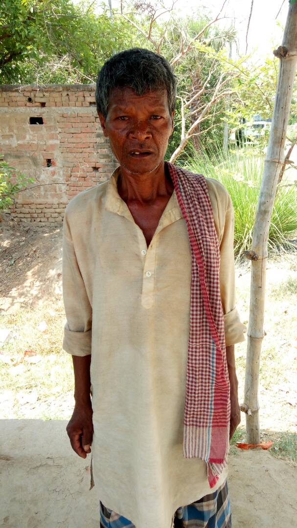 Ram Parvesh Manjhi. Credit: Zahid Hussein